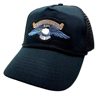 Sturgis Eagle Wing Black Mesh Cap - 2023