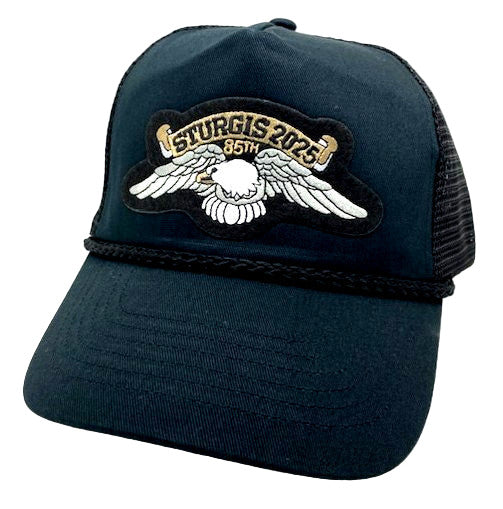 Sturgis Eagle Wing Black Mesh - 2025
