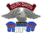 Eagle Wing Metal Sign - 2024