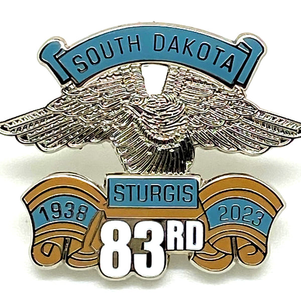 Sturgis Eagle Wing Pin - 2023