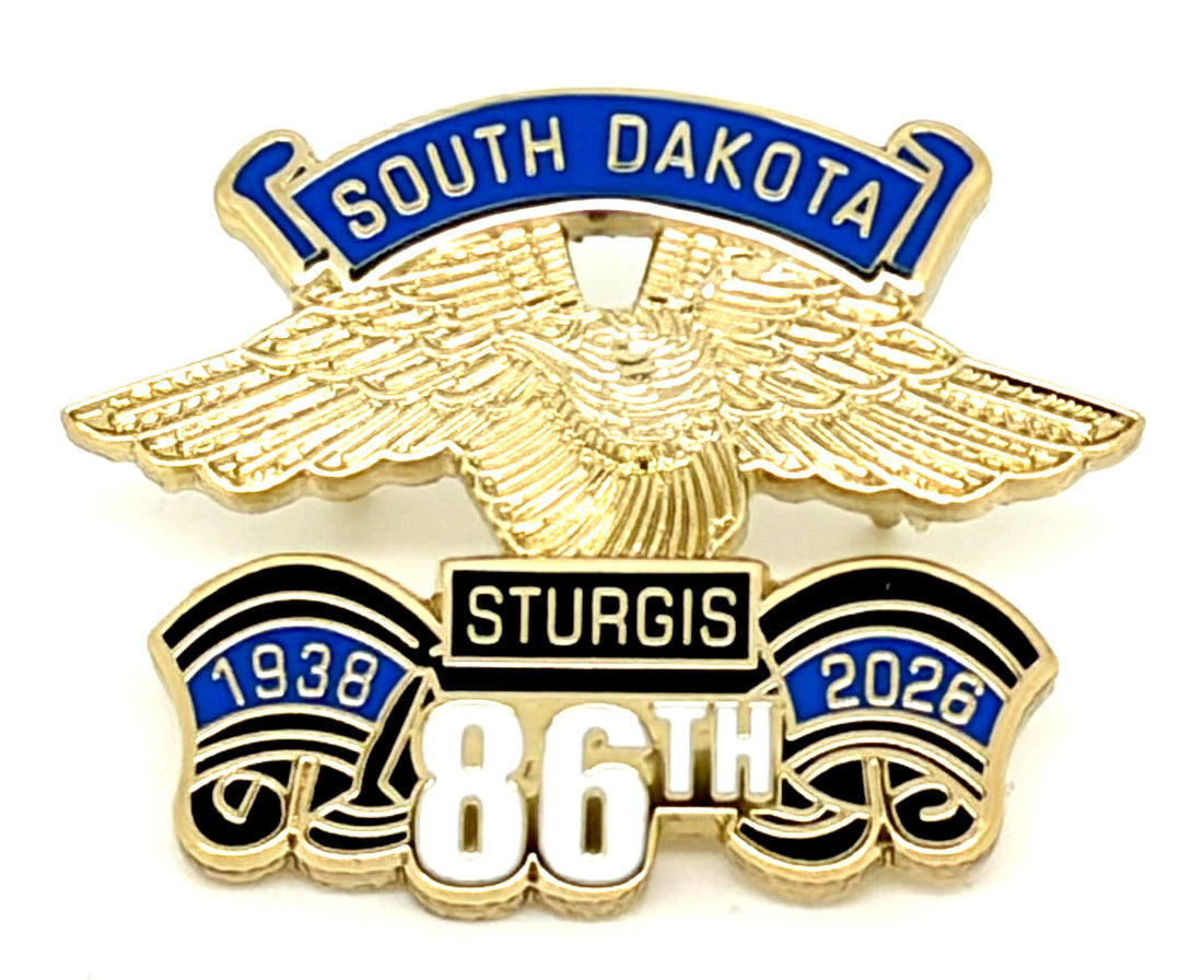 Sturgis Eagle Wing Pin - 2026