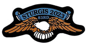 Sturgis Eagle Wing Sticker - 2023