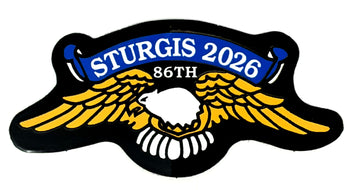 Sturgis Eagle Wing Sticker - 2026