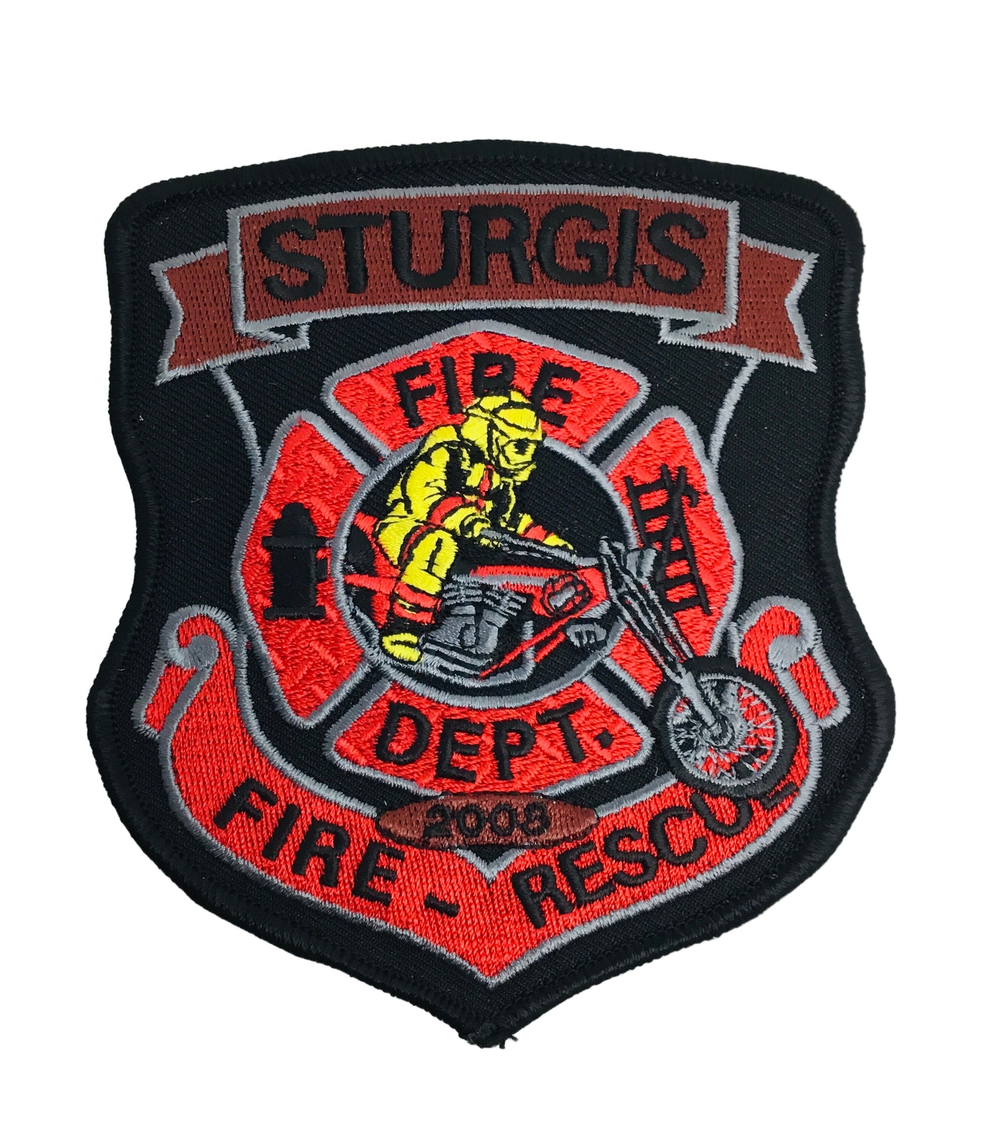 Sturgis Fire Department Patch - 2008