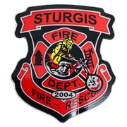Sturgis Fire Department Sticker - 2004