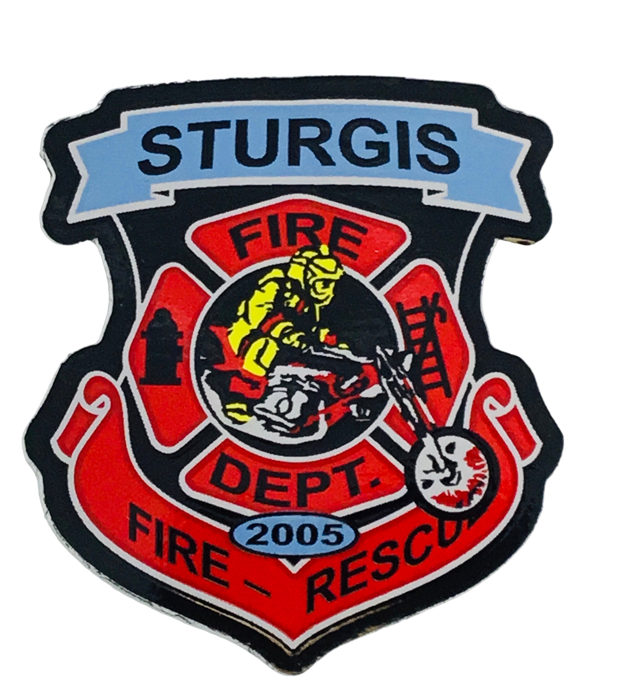 Sturgis Fire Department Sticker - 2005