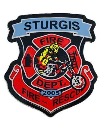 Sturgis Fire Department Sticker - 2005