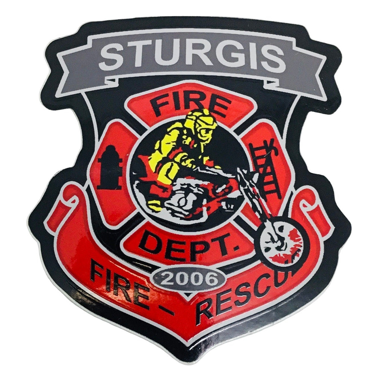 Sturgis Fire Department Sticker - 2006