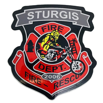 Sturgis Fire Department Sticker - 2006
