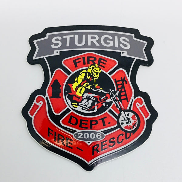 Sturgis Fire Department Sticker - 2006