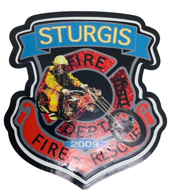 Sturgis Fire Department Sticker - 2009