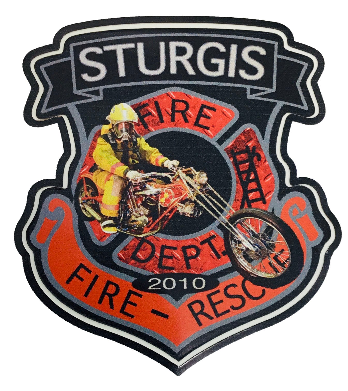 Sturgis Fire Department Sticker - 2010