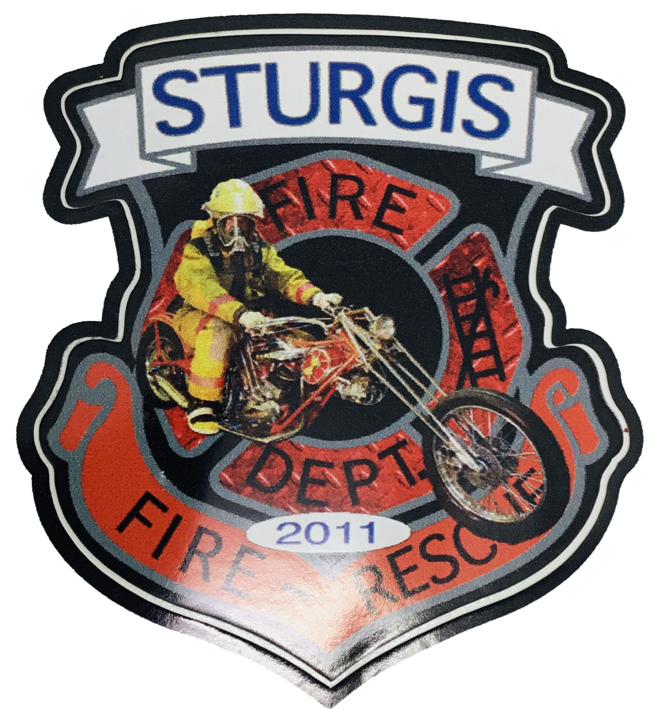 Sturgis Fire Department Sticker - 2011