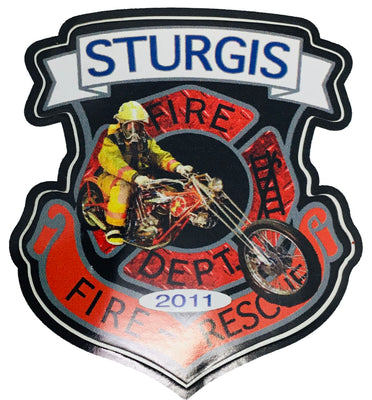Sturgis Fire Department Sticker - 2011