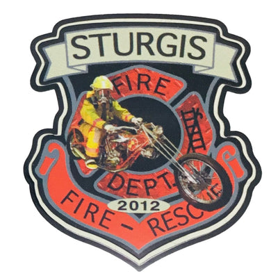 Sturgis Fire Department Sticker - 2012