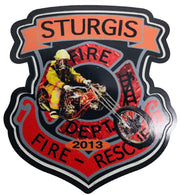 Sturgis Fire Department Sticker - 2013