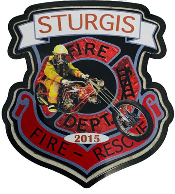 Sturgis Fire Department Sticker - 2015
