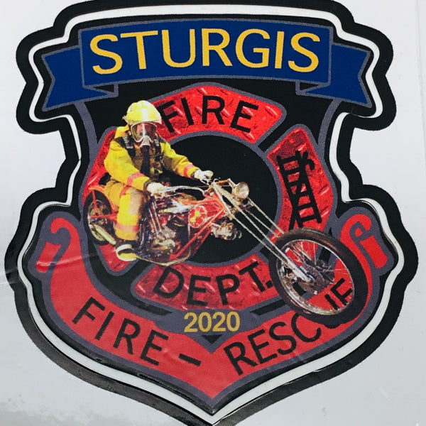 Sturgis Fire Department Sticker - 2020