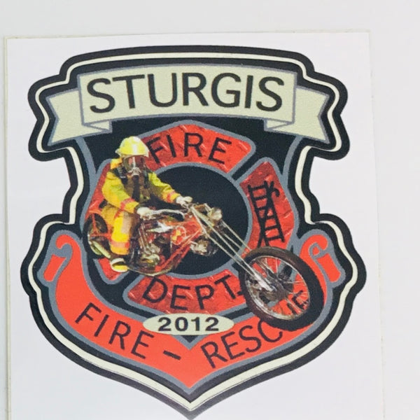 Sturgis Fire Department Sticker - 2012