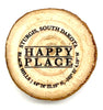 Sturgis Happy Place Natural Wood Magnet