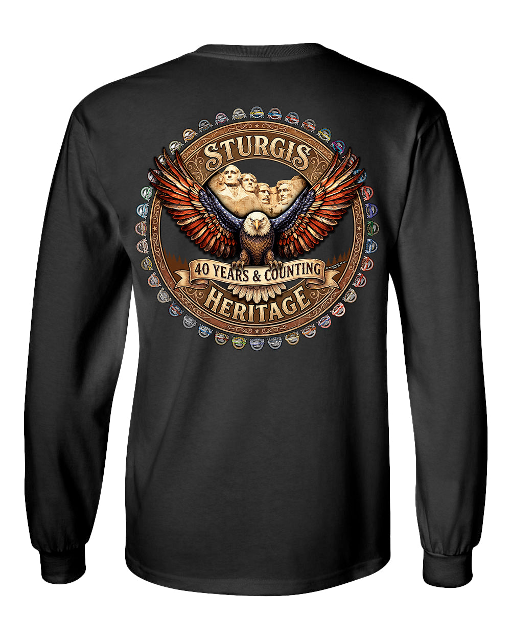 86th Heritage Logo Long Sleeve Tee