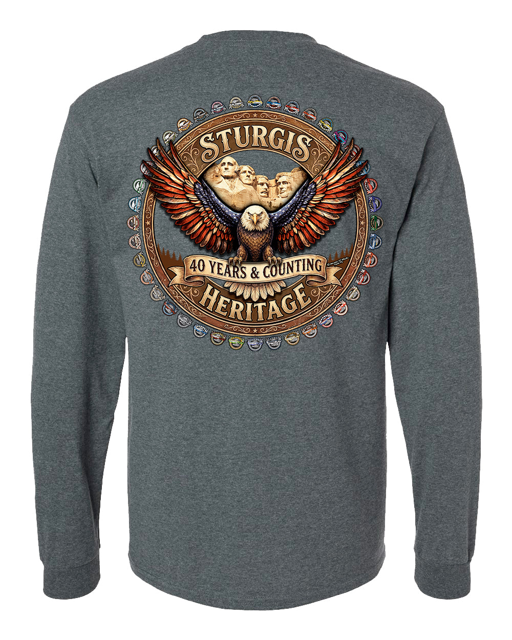 86th Heritage Logo Long Sleeve Tee