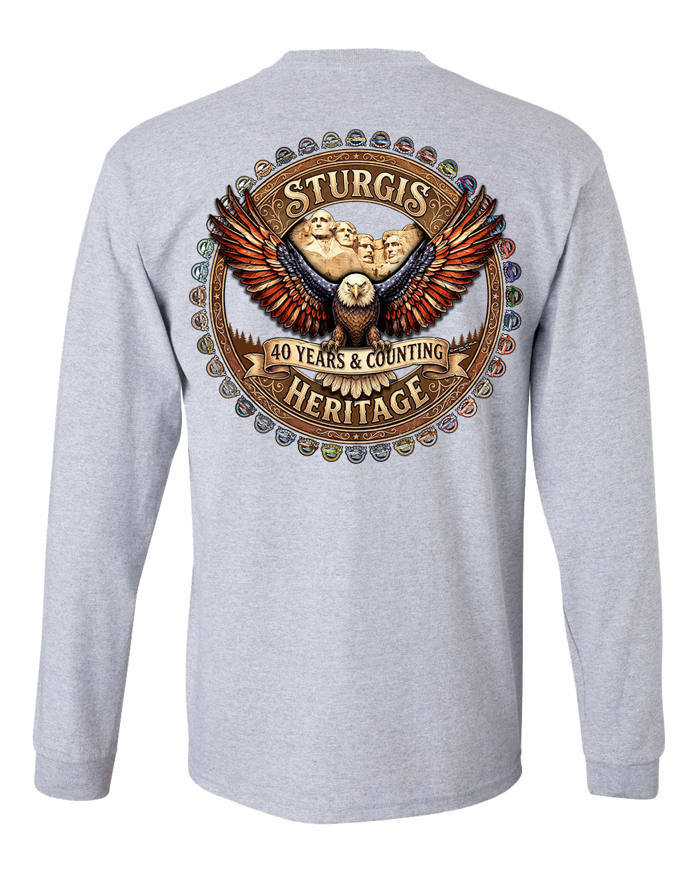 86th Heritage Logo Long Sleeve Tee