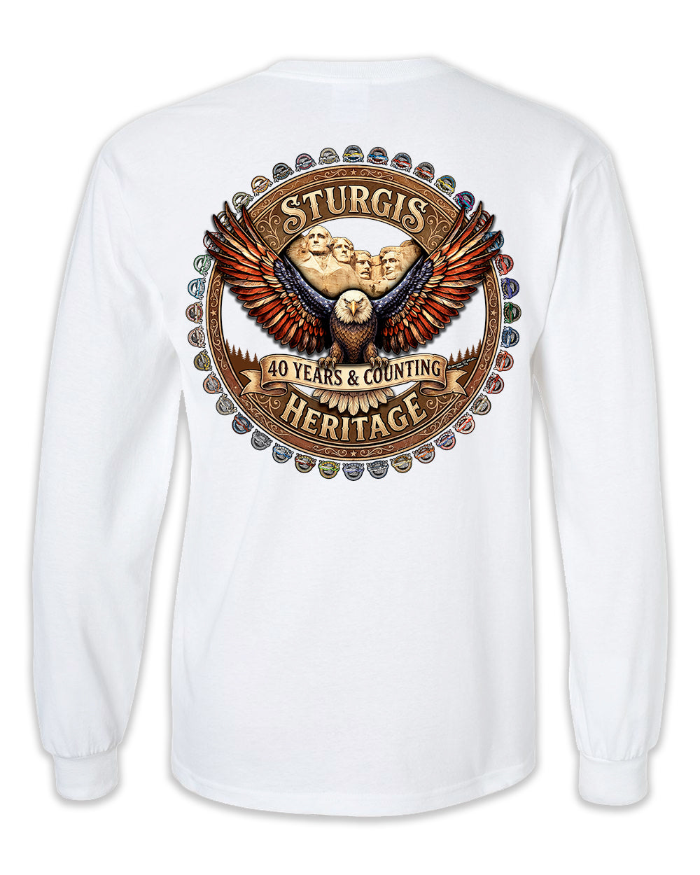 86th Heritage Logo Long Sleeve Tee