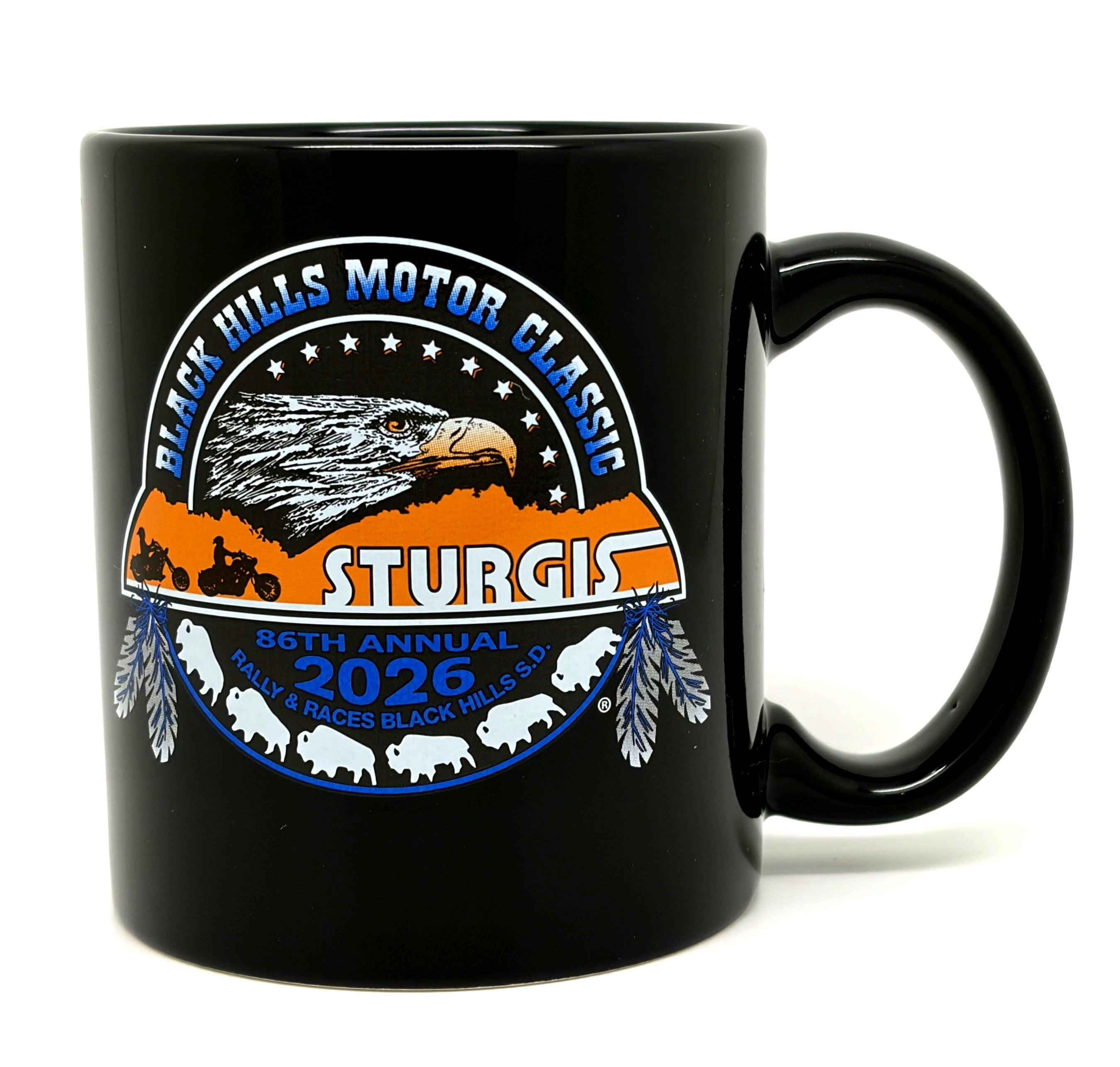 Sturgis Heritage Black C Handle Mug - 2026