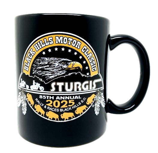 Sturgis Heritage Black C Handle Mug  - 2025