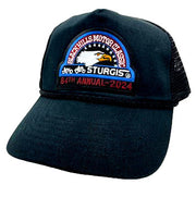 Sturgis Heritage Black Mesh Cap - 2024