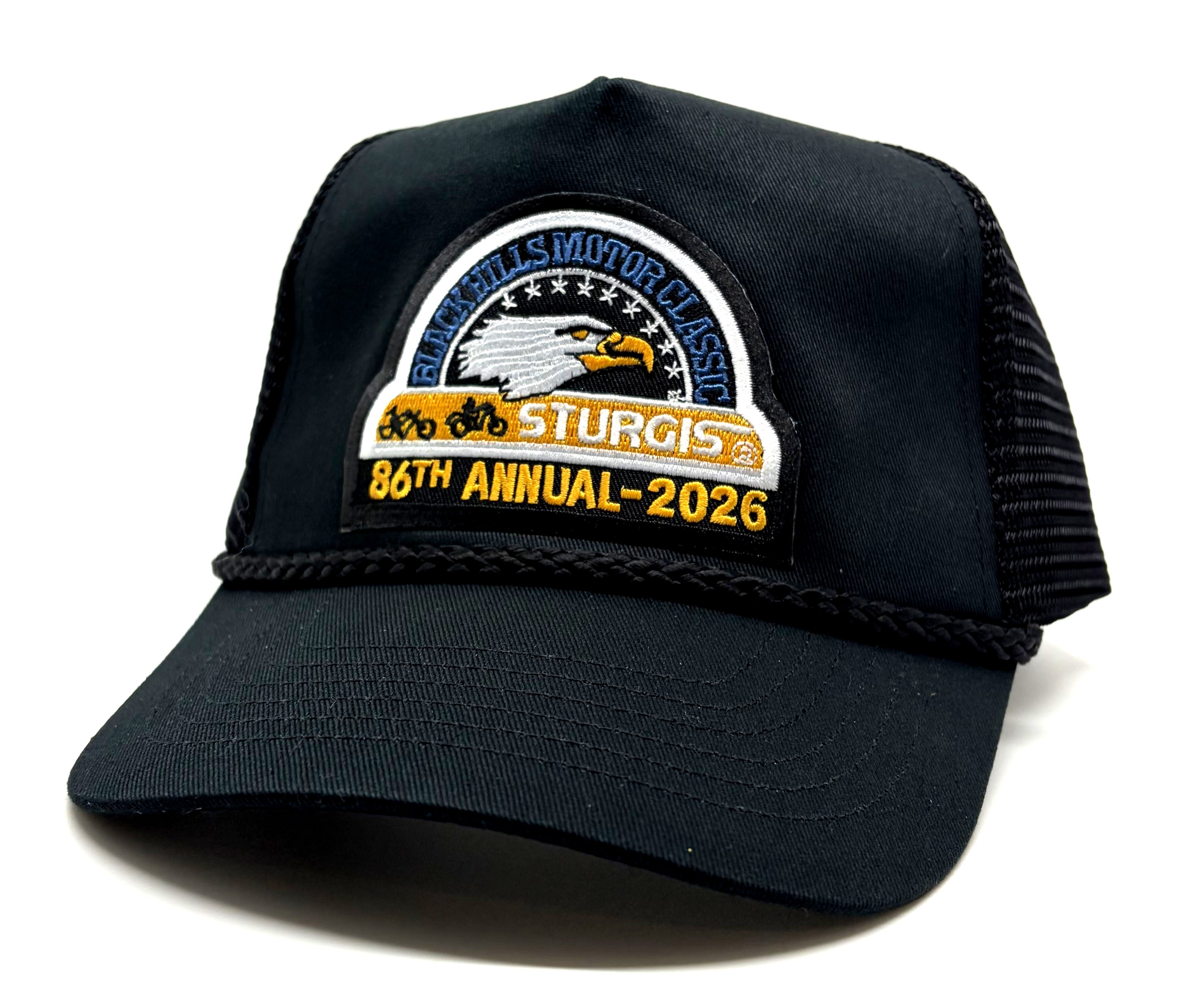 Sturgis Heritage Black Mesh Cap - 2026