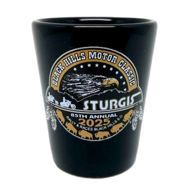 Sturgis Heritage Black Shot Glass - 2025