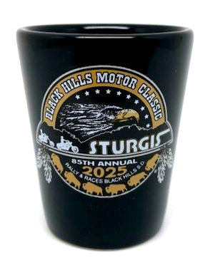 Sturgis Heritage Black Shot Glass - 2025