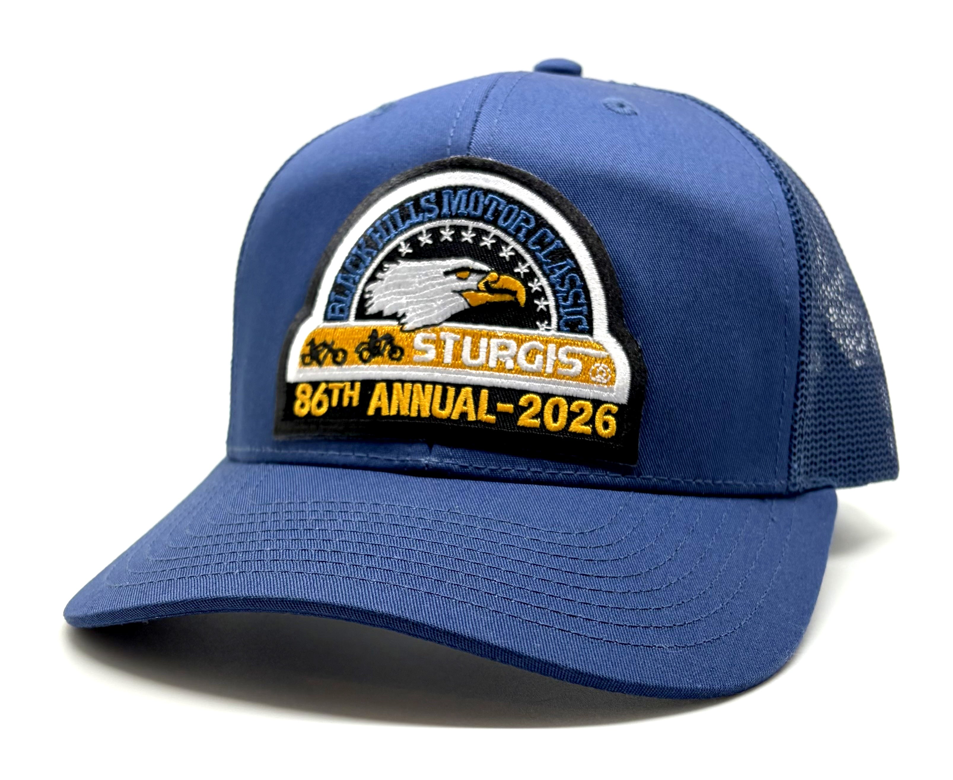 Sturgis Heritage Blue Mesh Cap - 2026