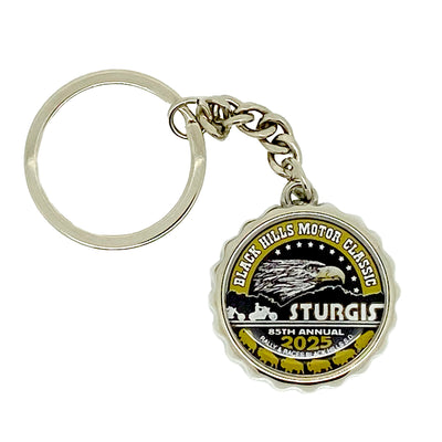 Sturgis Heritage Bottle Opener Keychain - 2025