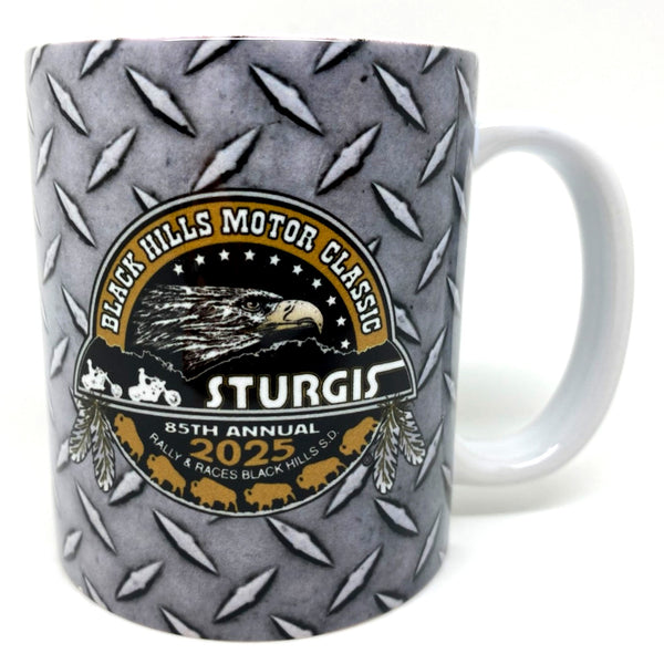 Sturgis Heritage Diamond Plate Mug - 2025