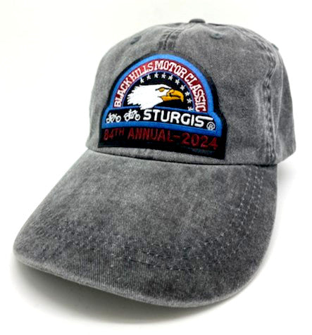 Sturgis Heritage Grey Low Crown Cap - 2024