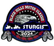 Sturgis Heritage Metal Sign - 2024