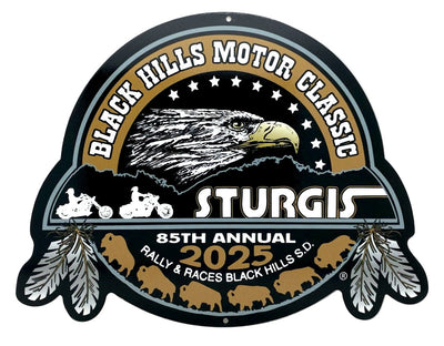 Sturgis Heritage Metal Sign - 2025
