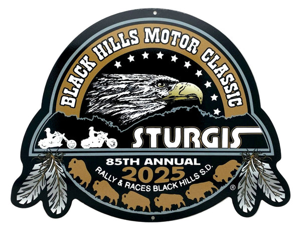 Sturgis Heritage Metal Sign - 2025