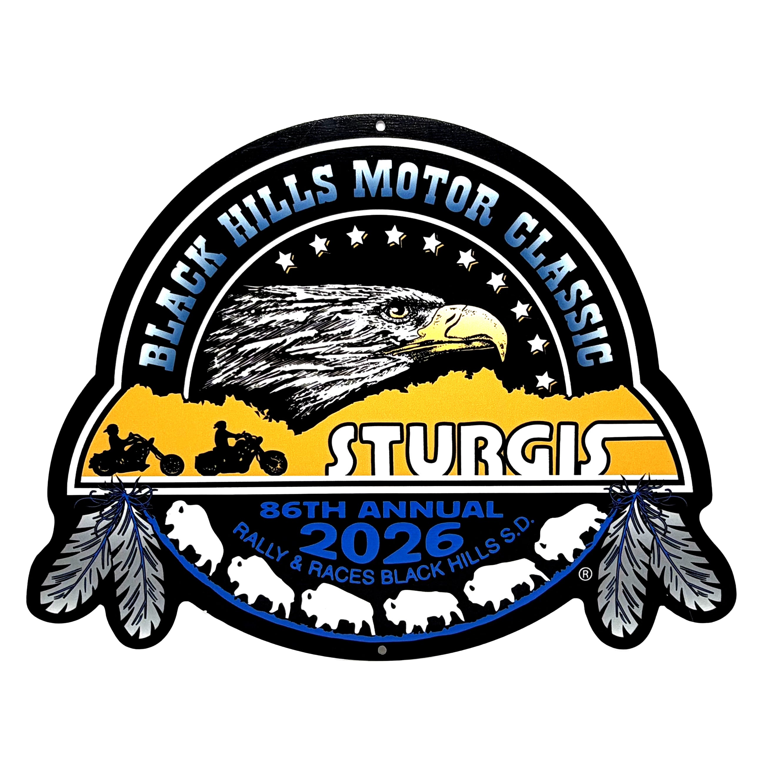 Sturgis Heritage Metal Sign - 2026