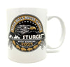 Sturgis Heritage White C Handle Mug - 2025