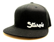 Sturgis Hometown Black Flat Bill Cap