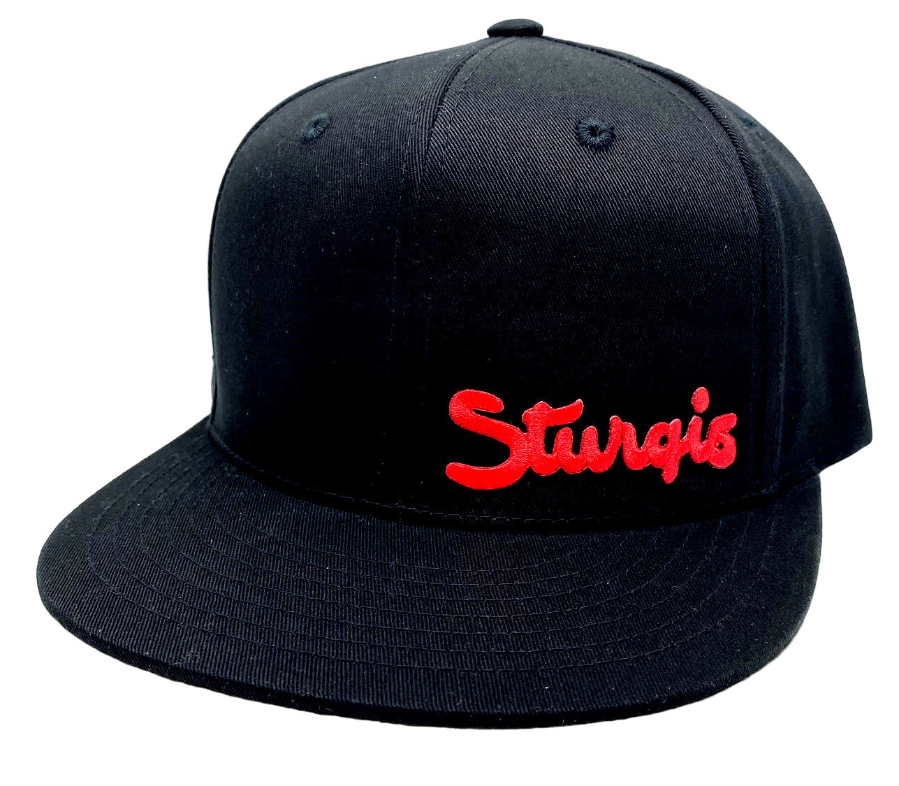 Sturgis Hometown Black Flat Bill Cap