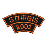 Sturgis Rocker Patch - 2001 (4-digit)
