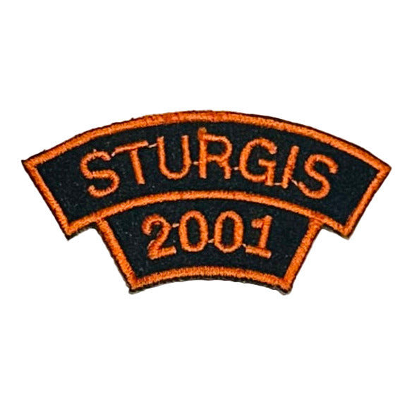 Sturgis Rocker Patch - 2001 (4-digit)