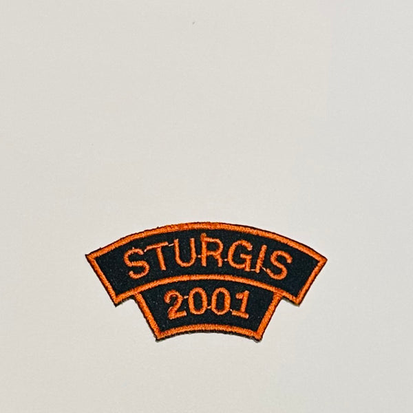 Sturgis Rocker Patch - 2001 (4-digit)