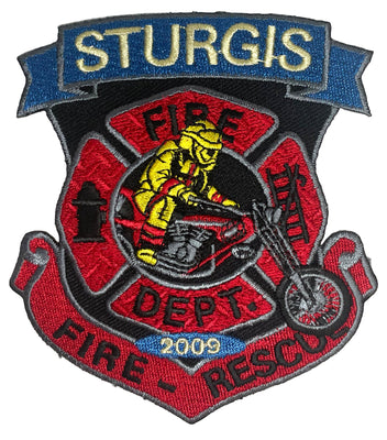 Sturgis Fire Department Small Patch - 2009