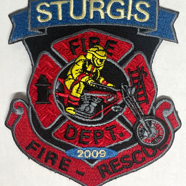Sturgis Fire Department Small Patch - 2009